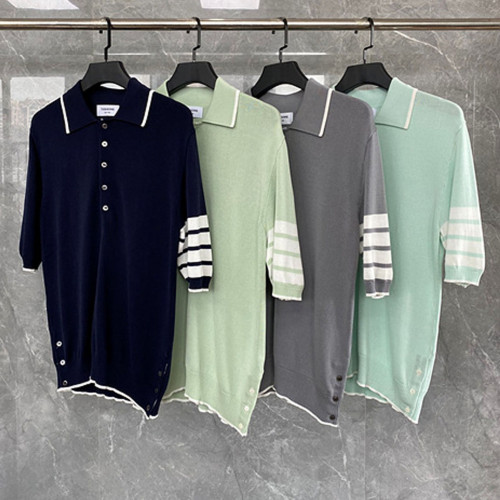 [대리석집] 톰브라운 니트 반팔 티셔츠 (남성용)