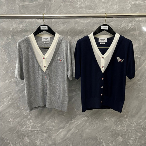 [대리석집] 톰브라운 니트 반팔 티셔츠