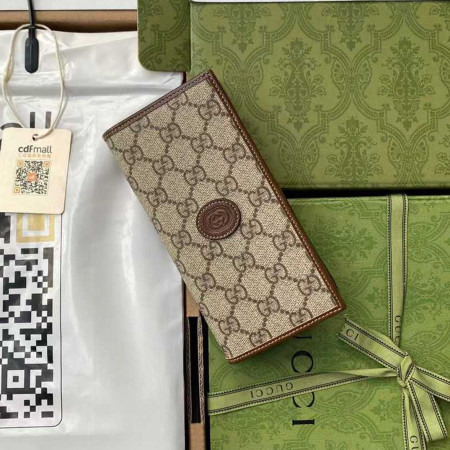 구찌 2025 672947 인터로킹 G 장지갑 지갑