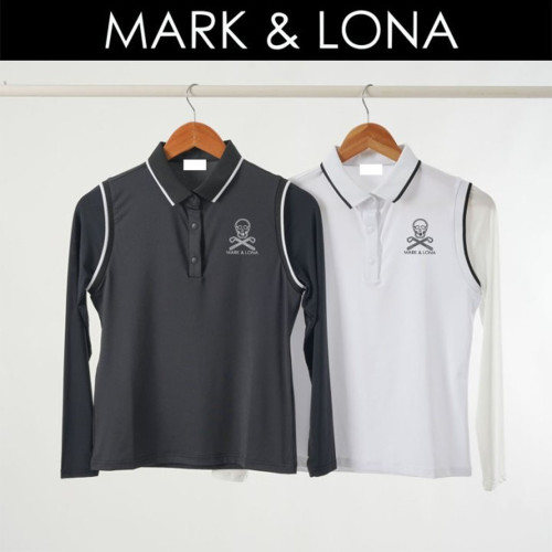 마크앤로나 절개슬리브 긴팔(2color)