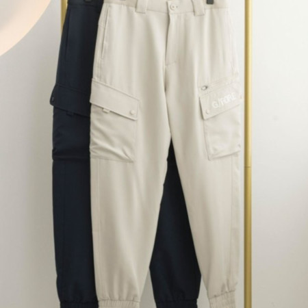 지포어 남성 슬림 조거 팬츠(2color)