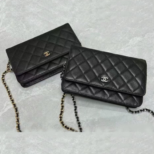 샤넬 클래식 캐비어 WOC 미니 크로스백 캐비어 금장/은장(지존샵)187공장