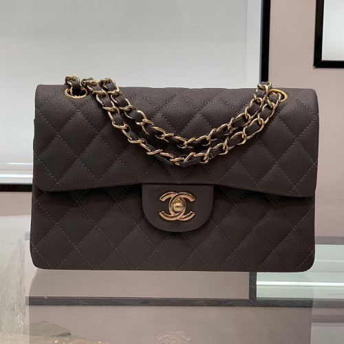 샤넬 여성크로스백 클래식 미니백 (초콜렛) 23cm