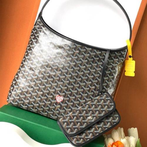 고야드 보헴 호보백 블랙 레드 마카쥬(화이트팩토리)