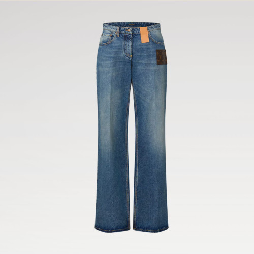 루이비통 하이 웨이스트 데님 팬츠(티모)