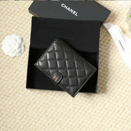 샤넬 클래식 캐비어 여권지갑
