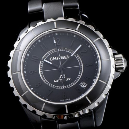 샤넬 J12 풀 세라믹 남성용 오토매틱 블랙