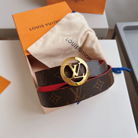 루이비통 LV 서클 리버시블 벨트 3cm