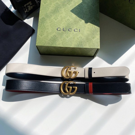 구찌 더블 G 버클 벨트