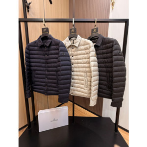 몽클레어 부르동 남성 경량패딩 (컬러 블랙,네이비,아이보리)